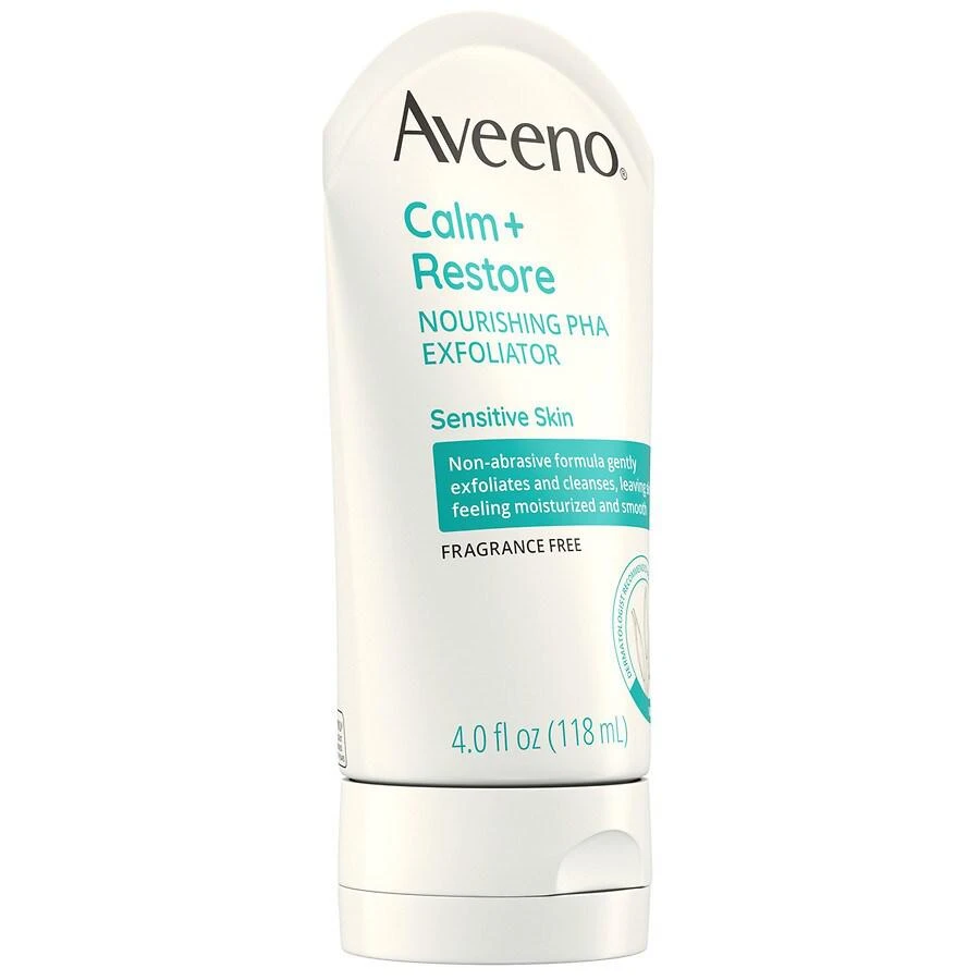 Aveeno Calm + Restore Nourishing PHA Facial Exfoliator 3