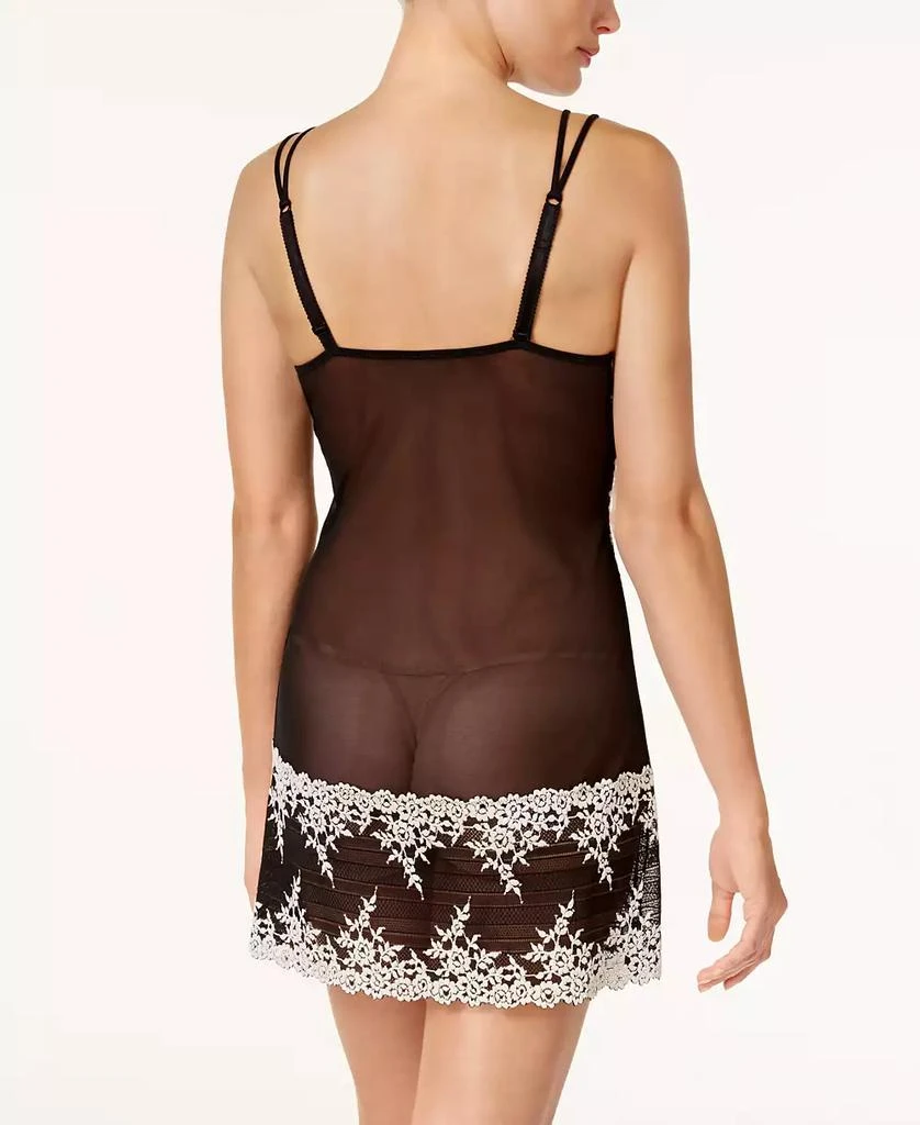Wacoal Embrace Lace Sheer Chemise Lingerie Nightgown 814191 2