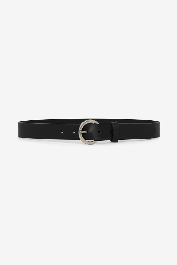 Los Angeles Apparel RSALBT03 - Unisex Round Buckle Leather Belt
