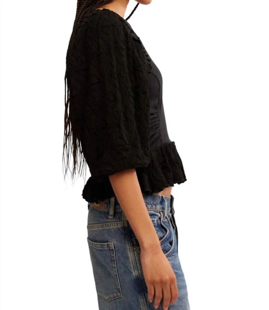 Free People Oliva Top In Black 2