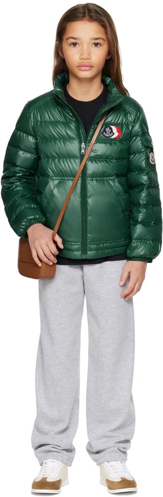 Moncler Big Kids Green Bengi Down Jacket 5