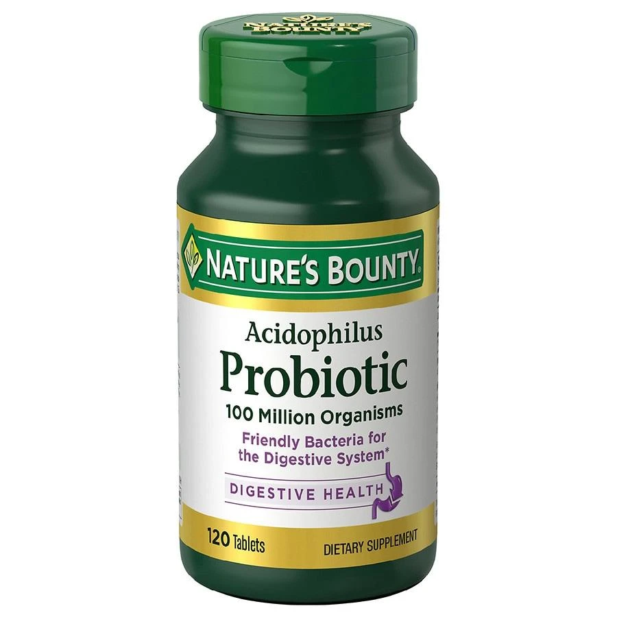 Nature's Bounty Acidophilus Probiotic Tablets 1