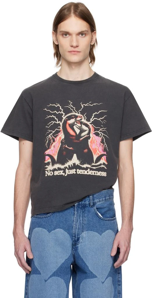 Carne Bollente Black 'No Sex, Just Tenderness' T-shirt 1