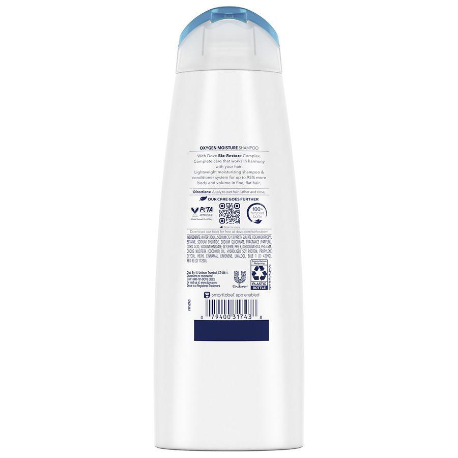 Dove Shampoo Oxygen Moisture