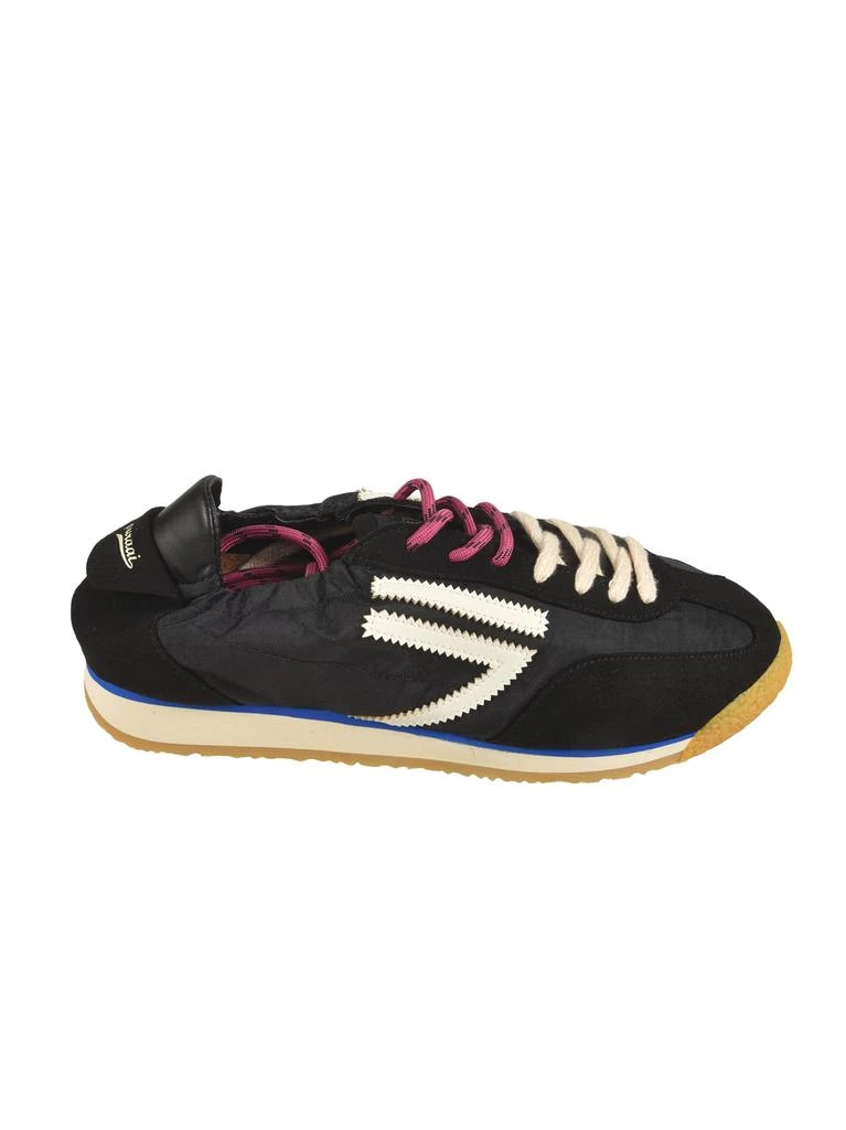 Puraai Logo Back Lace-up Sneakers 1