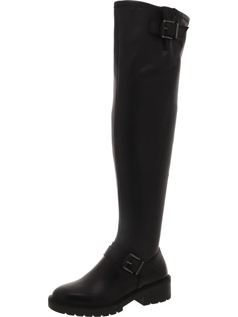 Vince Camuto Abrila Womens Faux Leather Tall Over-The-Knee Boots 1