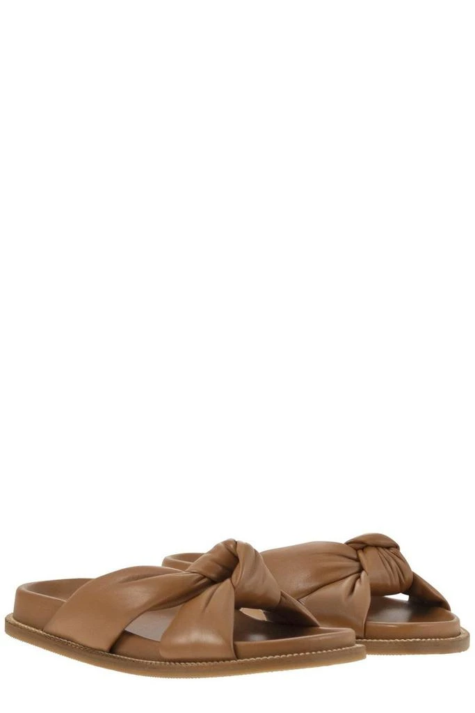 Fabiana Filippi Fabiana Filippi Knotted Slip-On Slippers 4