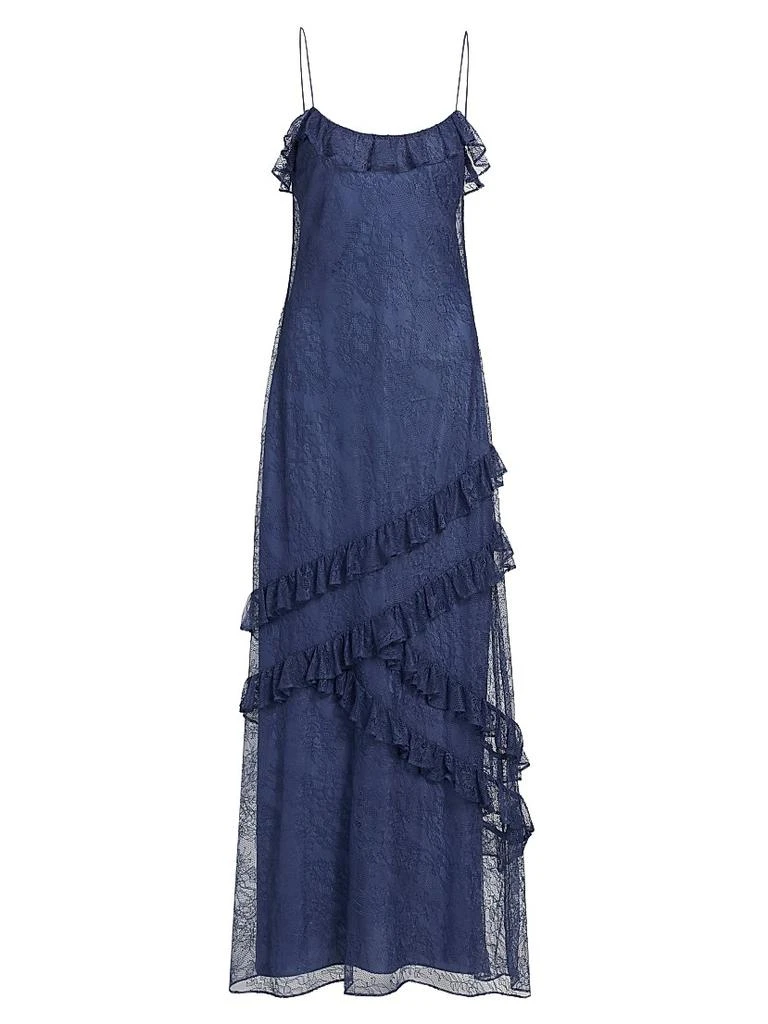CAMI NYC Elouisa Ruffled Lace Gown