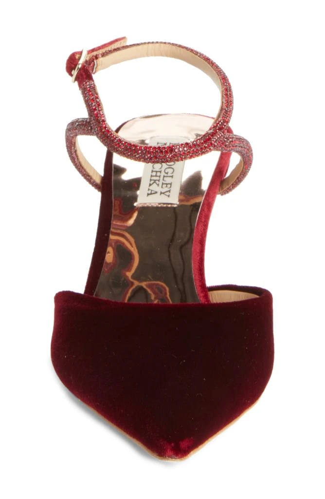 Badgley Mischka Autumn Pointed Toe Ankle Strap Pump 4