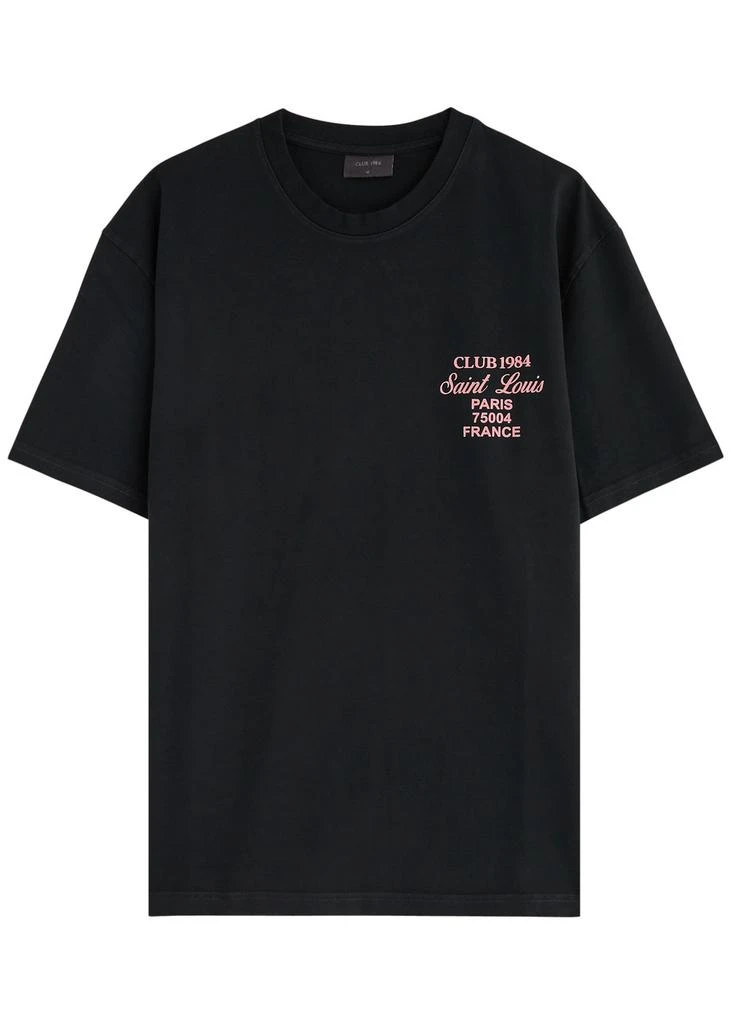 CLUB 1984 Patron 84 printed cotton T-shirt 1