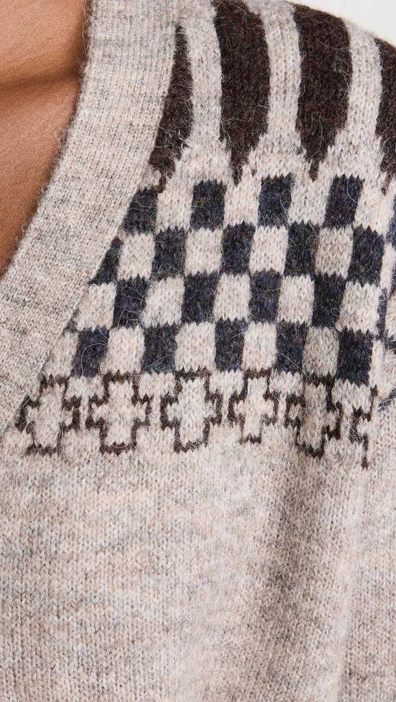 LNA Raina Fair Isle Cardigan 5