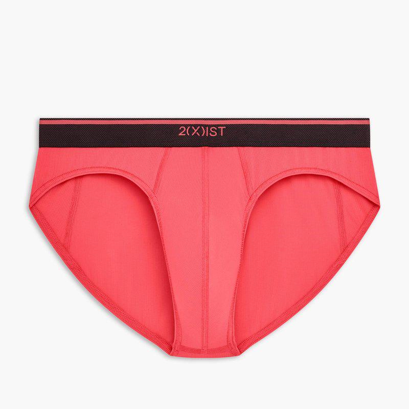 2(x)ist Lightning | Low-Rise Brief Rouge Red
