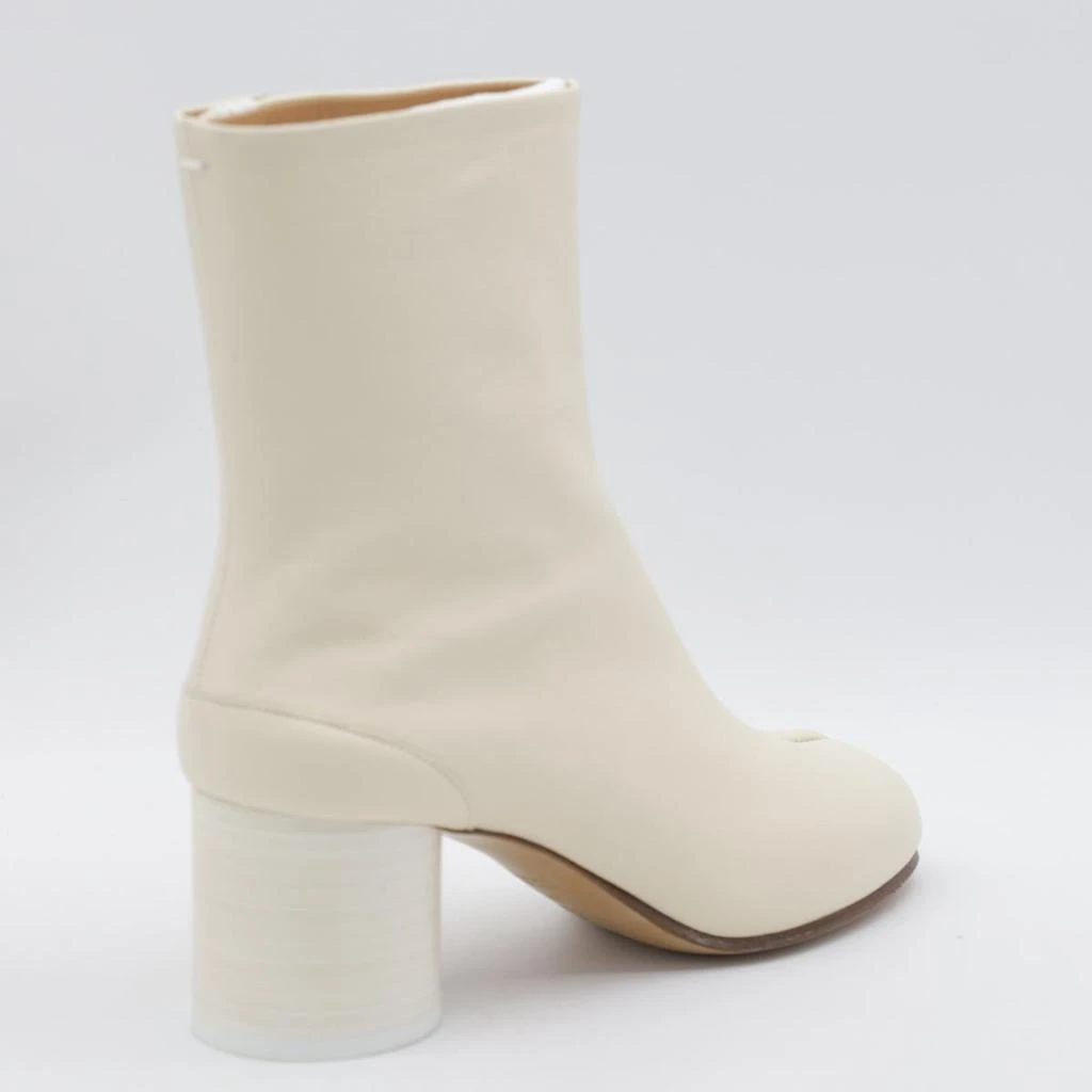 MAISON MARGIELA Maison Margiela White Leather Boots 2