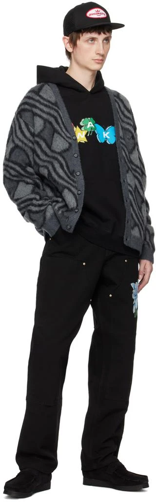 Awake NY Gray Wavy Cardigan 4