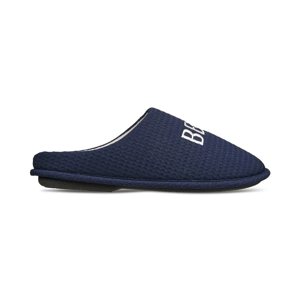 Club Room Men's Best Dad Embroidered Slippers, Created for Macy's 2
