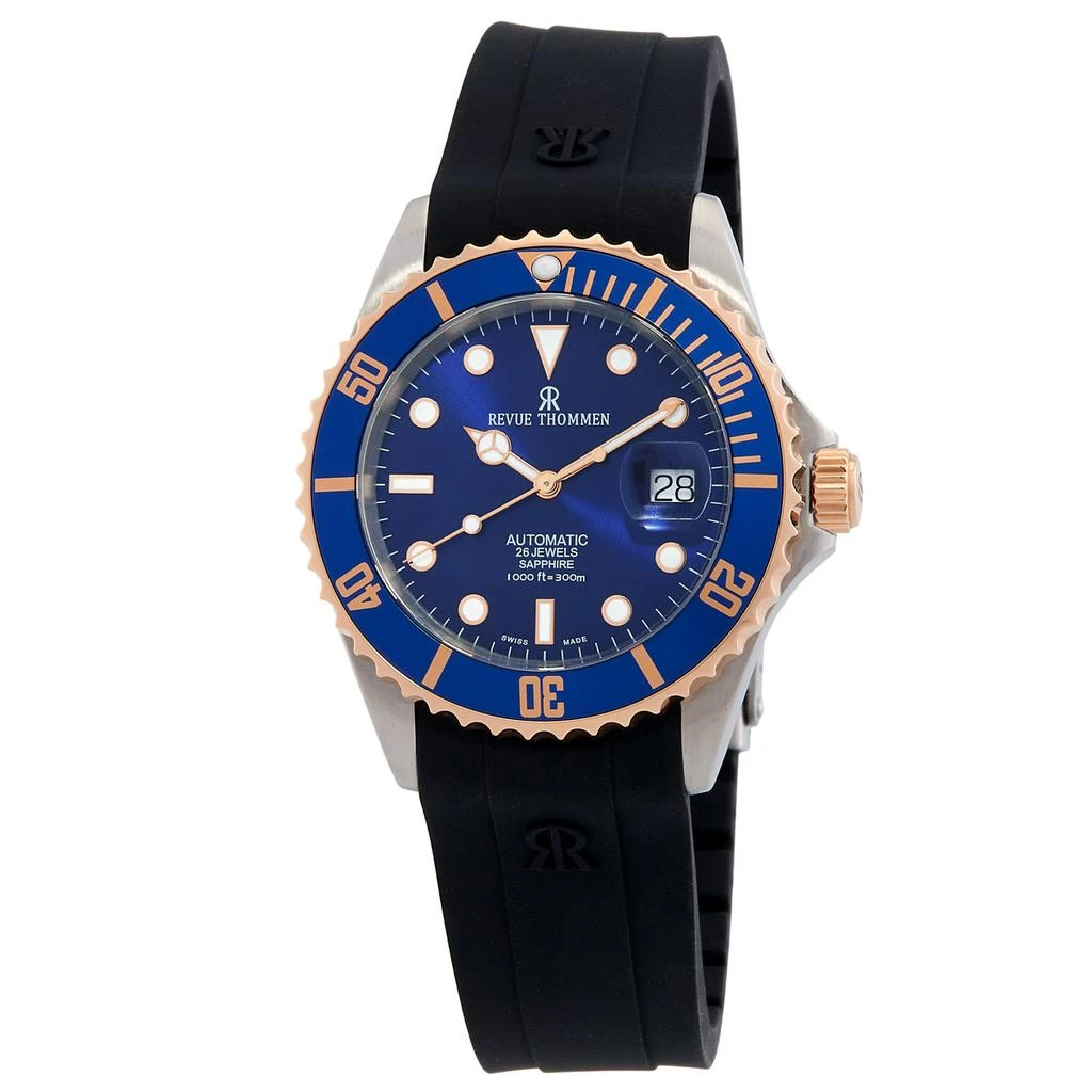 Revue Thommen Revue Thommen Diver Automatic Blue Dial Men's Watch 17571.2855 1