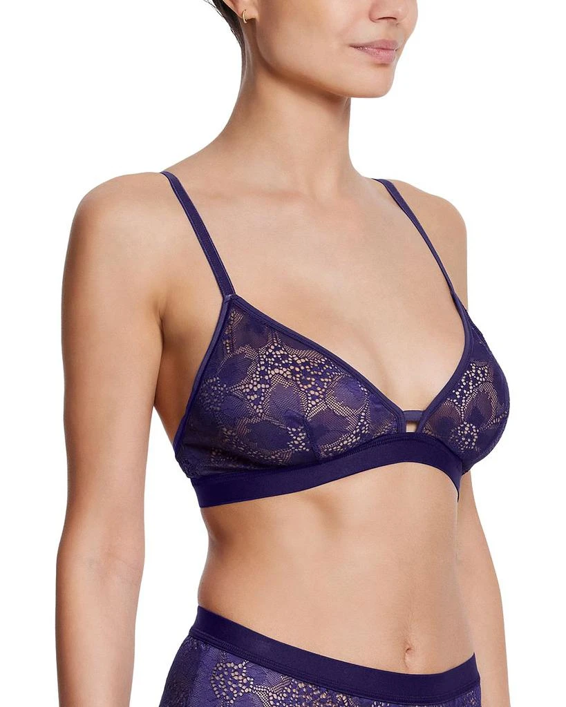 Hanky Panky Tropical Storm Floral Lace Bralette 3
