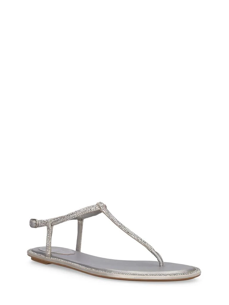 RENÉ CAOVILLA 10mm Diana Satin Thong Sandals 2