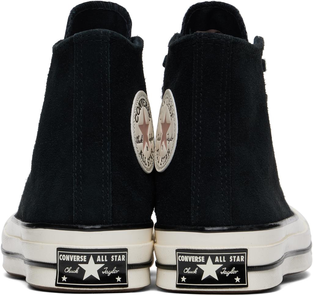 Converse Black Chuck 70 Heritage Suede Sneakers