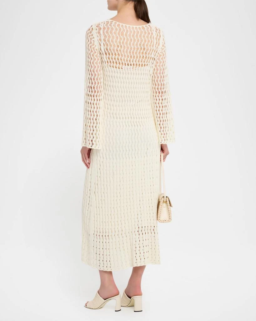 Shop Jemmy Open Knit Long-Sleeve Midi Dress on Sale at BeyondStyle  Get  60% Off Jemmy Open Knit Long-Sleeve Midi Dress with Limited-Time Flash  Deals, Exclusive Discounts, and Special Offers. Enjoy Unbeatable