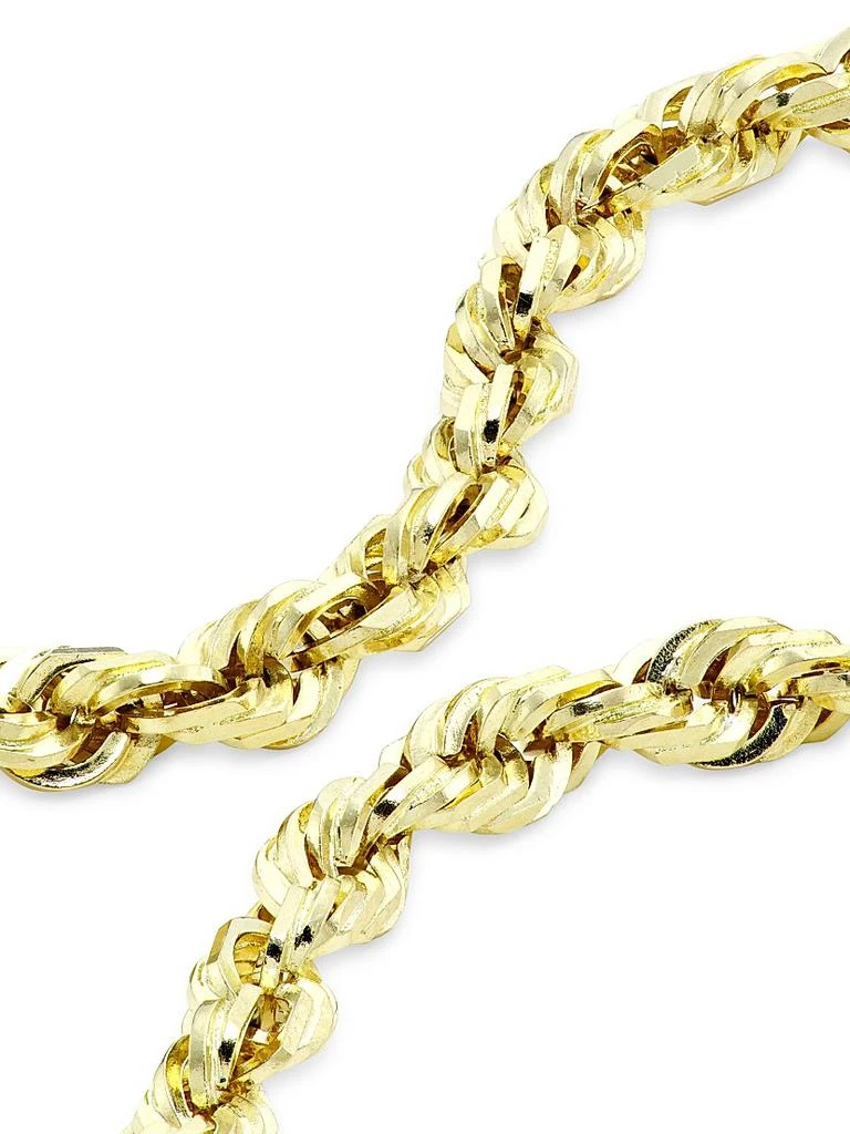 Saks Fifth Avenue Collection 14K Yellow Gold Rope Chain Necklace/24" 4