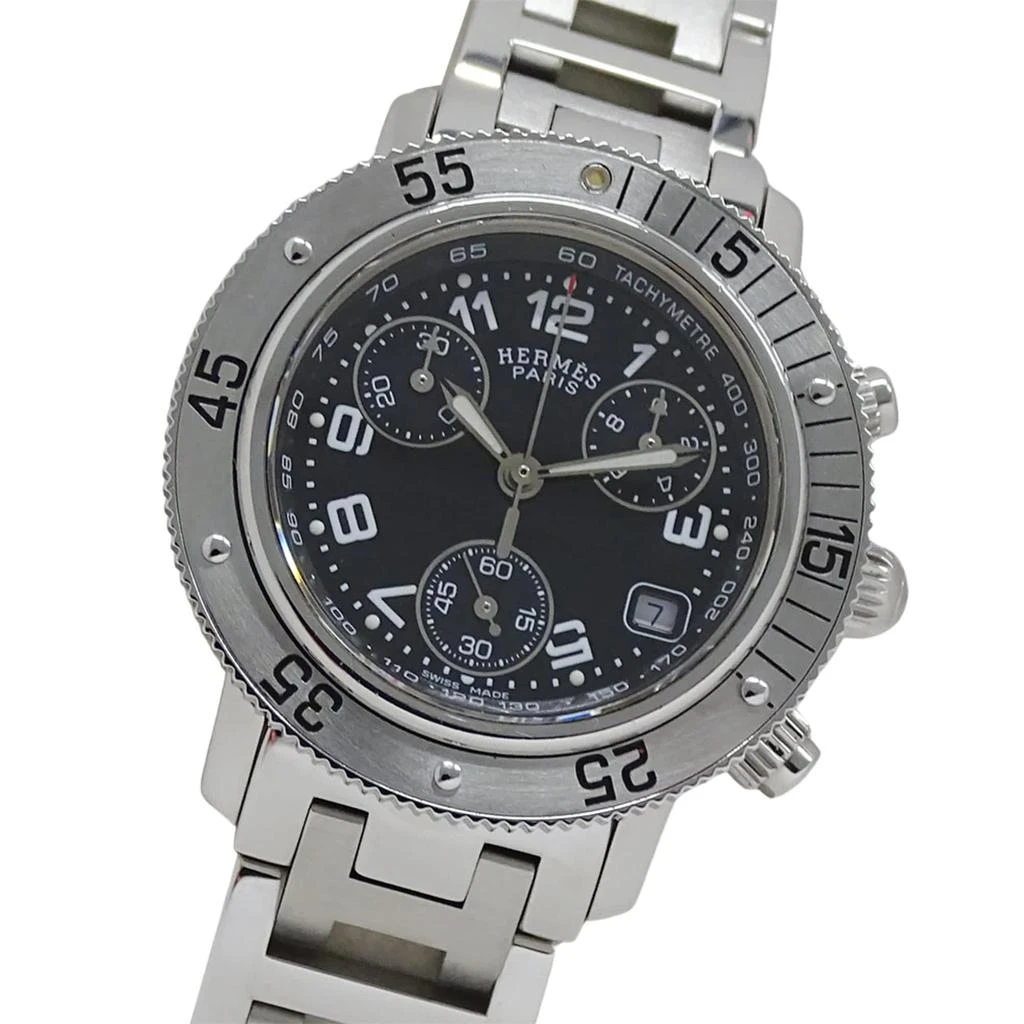 Hermes Stainless Steel Wristwatch (Pre-Owned)