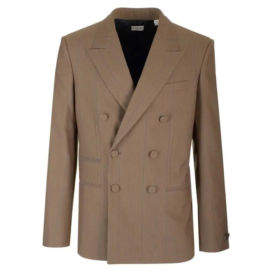 Burberry Burberry Lee Double-Breasted Wool Blazer, Brand Size 46R (US Size 36R)