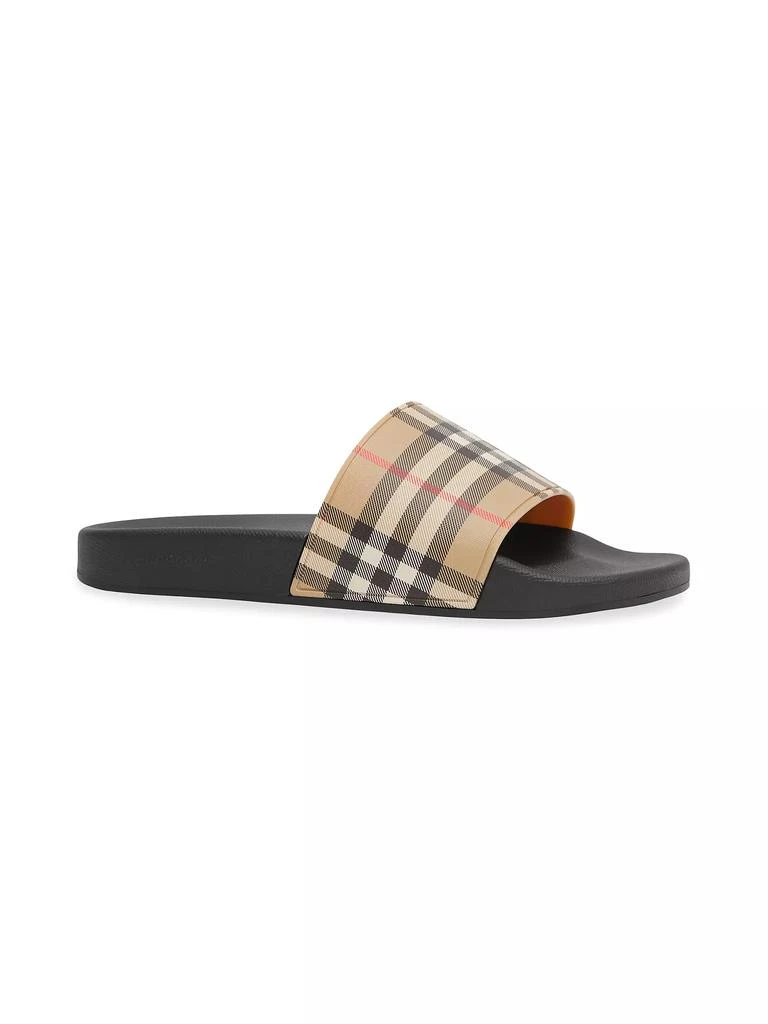 Burberry Furley Check Slide Sandals 2