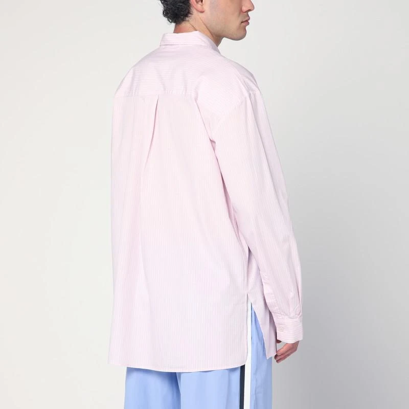 Tekla Pink striped pyjama shirt 3