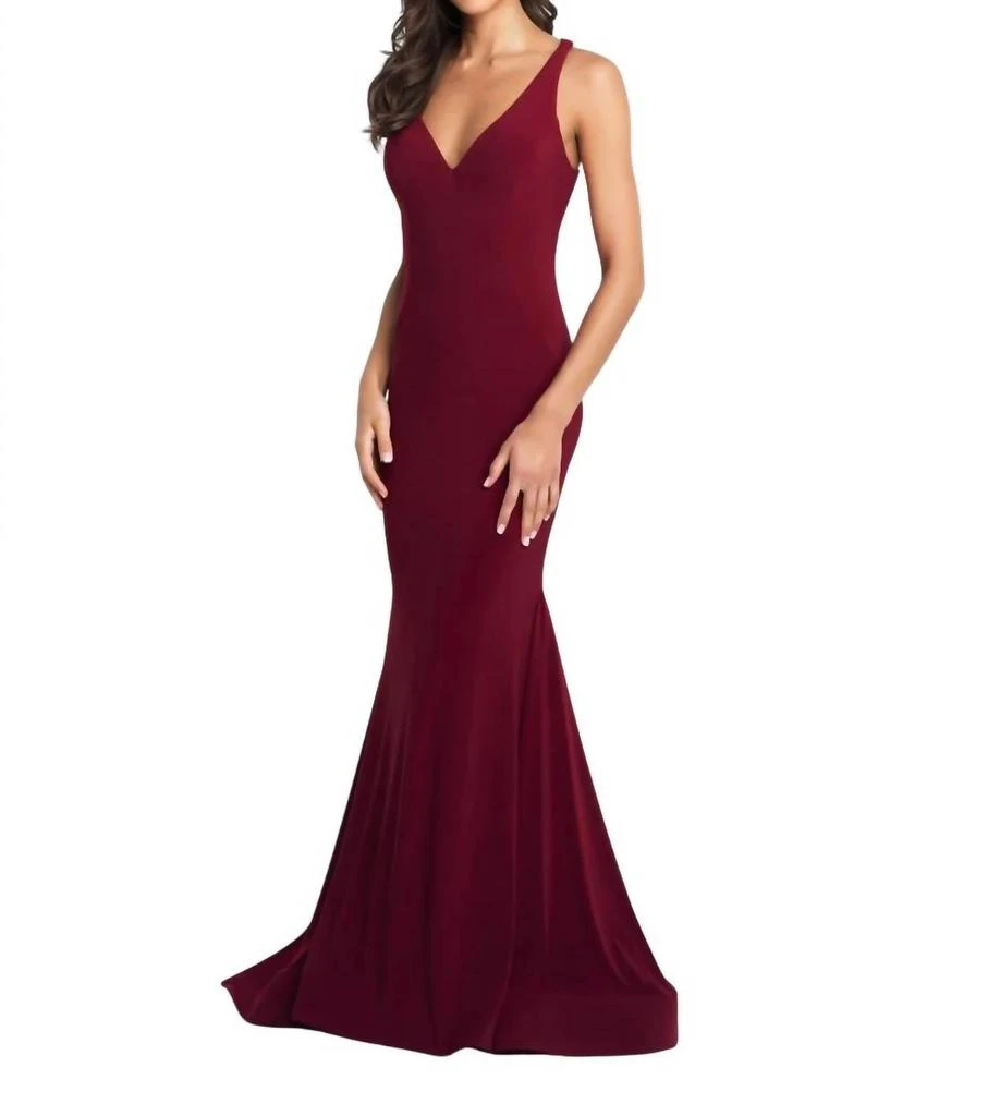 strapless open back dress Peacock Ball Gown for Dogs (World's Most Expensive Dog Dress) main image 1