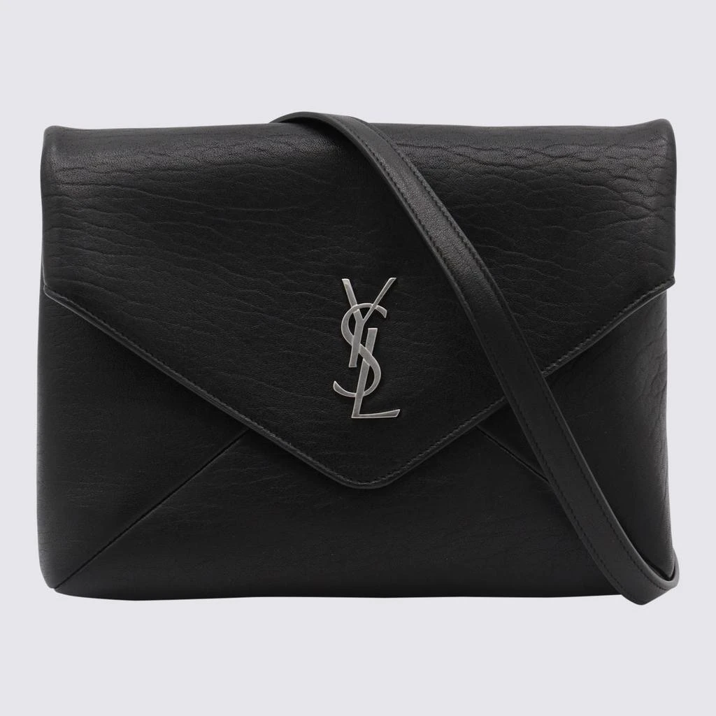 Yves Saint Laurent Saint Laurent Black Leather Crossbody Bag 1