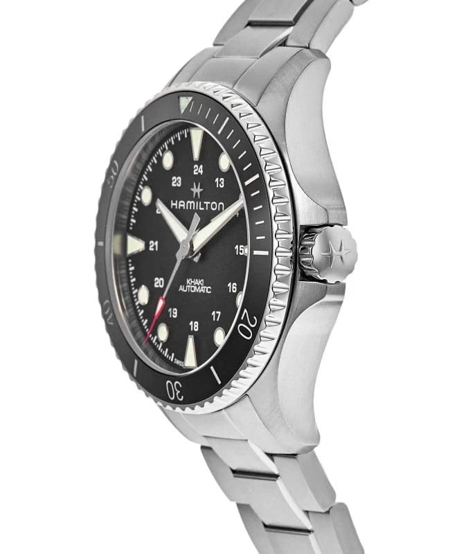 Hamilton Hamilton Khaki Navy Scuba Auto Black Dial Stainless Steel Men's Watch H82515130 3