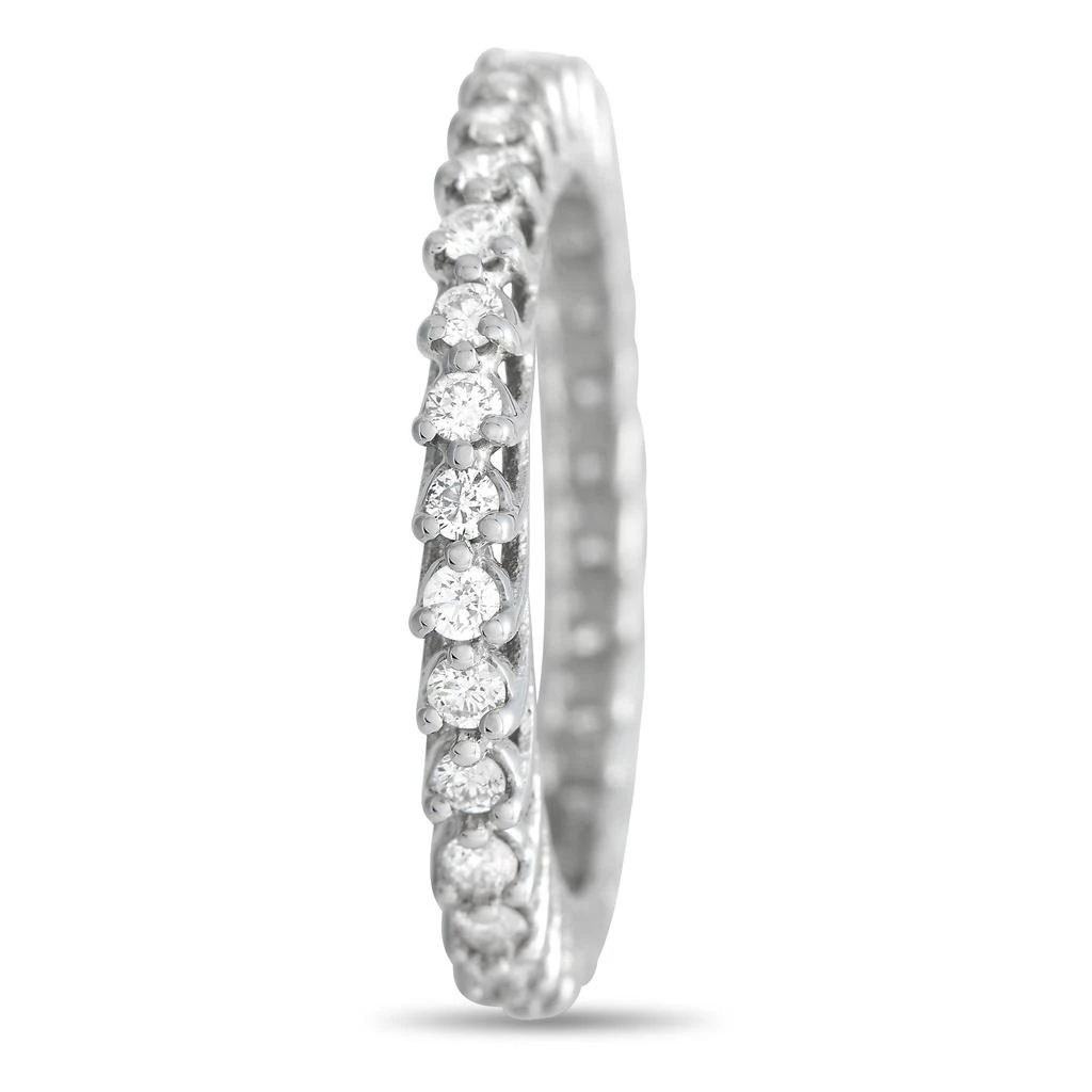 Non Branded 14K White Gold 0.80 ct Diamond Eternity Band Ring 3