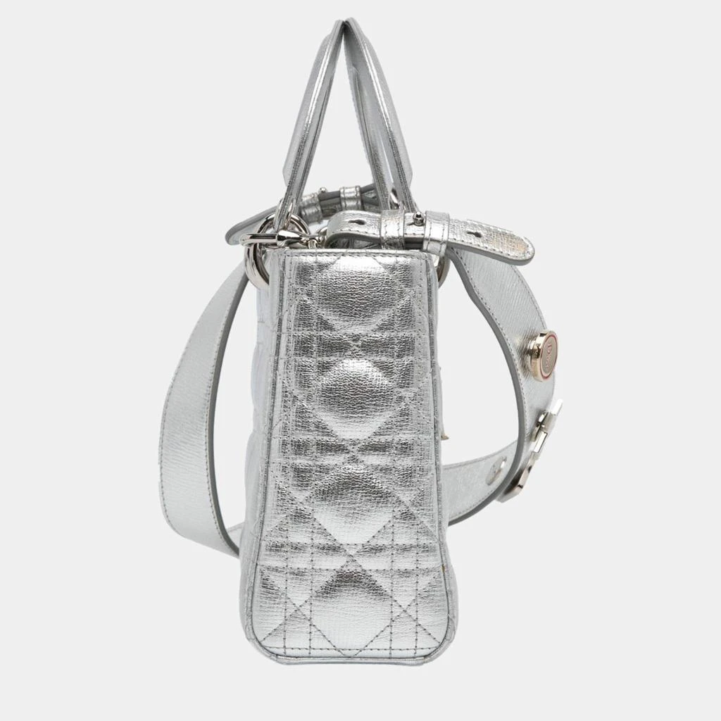 Dior Dior Silver Small Calfskin Cannage My ABCDior Lady Dior 9