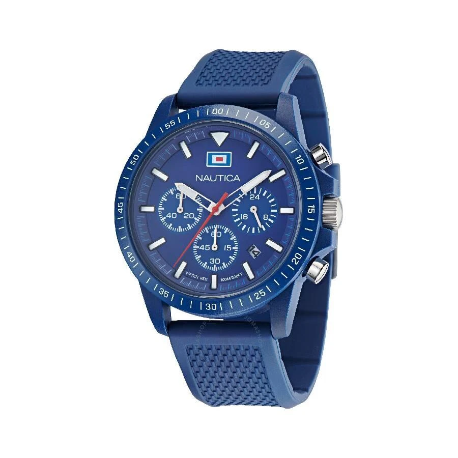 Nautica One Chronograph Quartz Blue Dial Men's Watch NAPNOF3S7 1