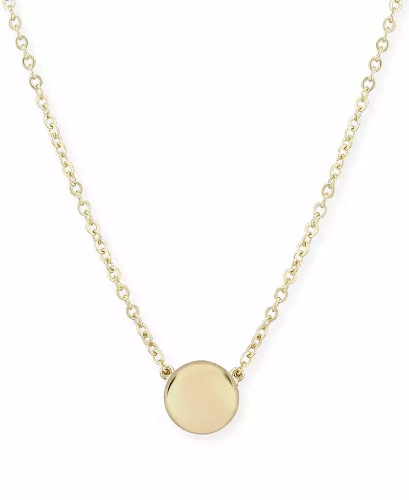 Macy's Flat Ball Necklace Set in 14k Gold (7mm) 1