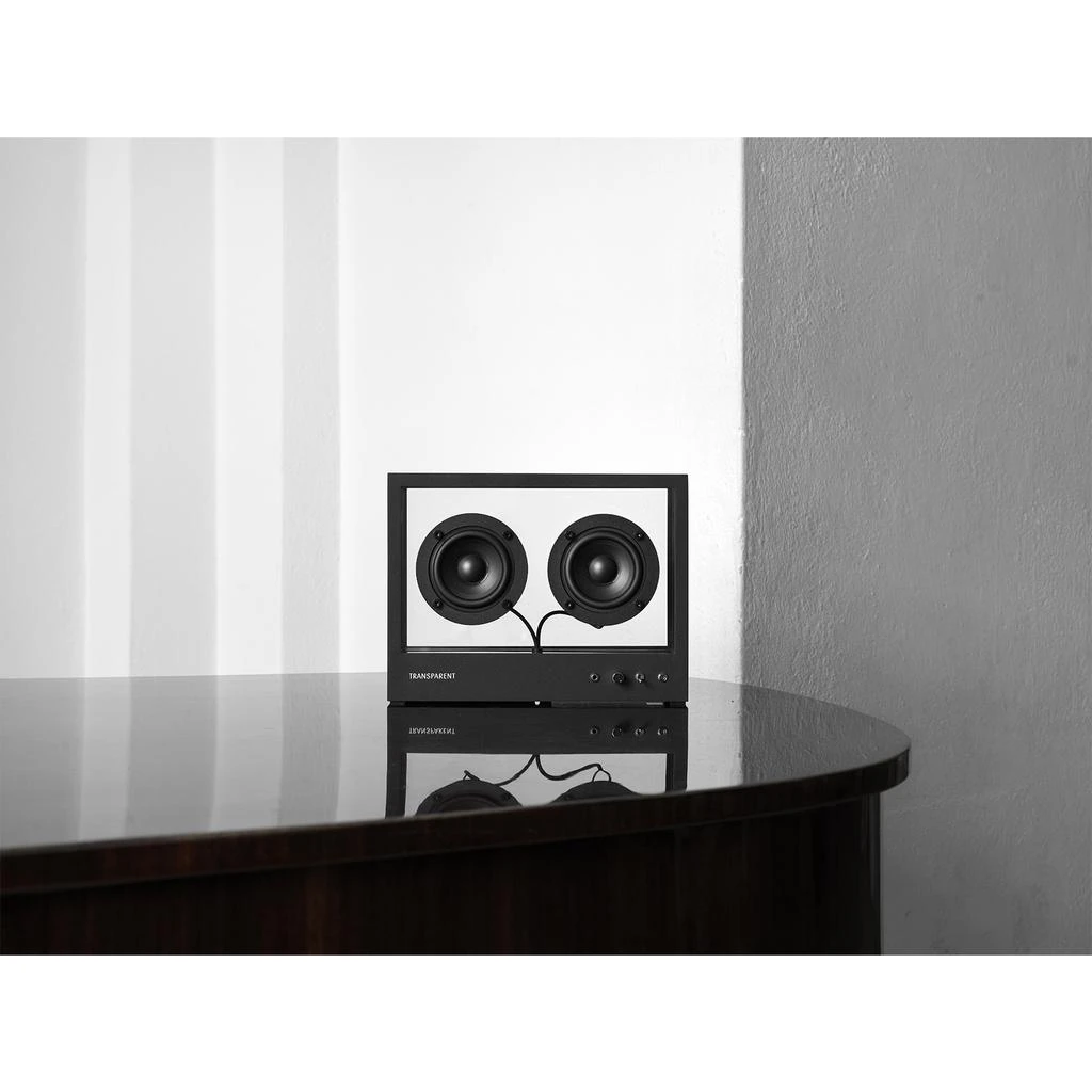 Transparent Small Speaker - Black 8