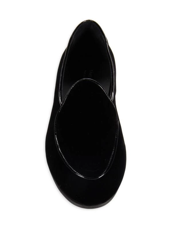 Saks Fifth Avenue Apron Toe Smoking Slippers 5