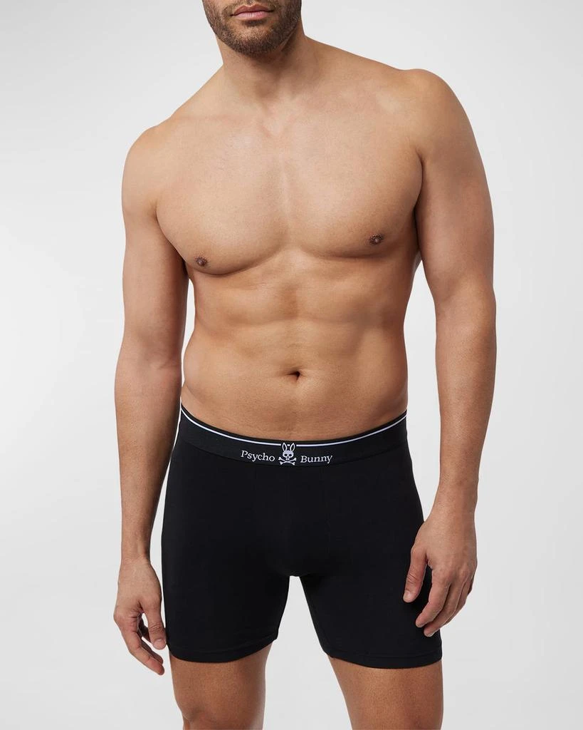 Psycho Bunny Men's Solid Knit 2-Pack Boxer Briefs 1