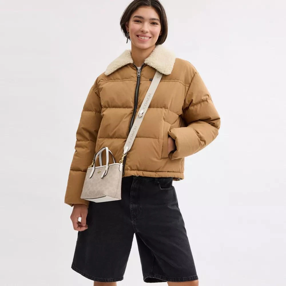 Coach City Mini Tote Bag In Signature Canvas 2