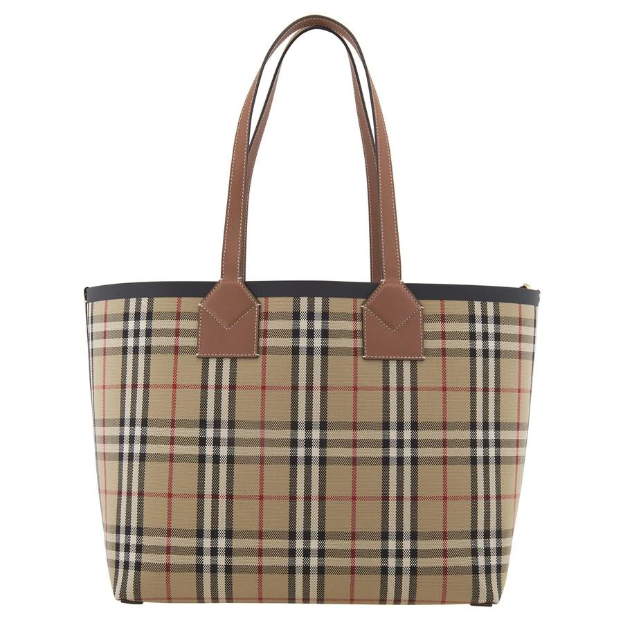 Burberry Ladies Medium London Check-Pattern Tote Bag