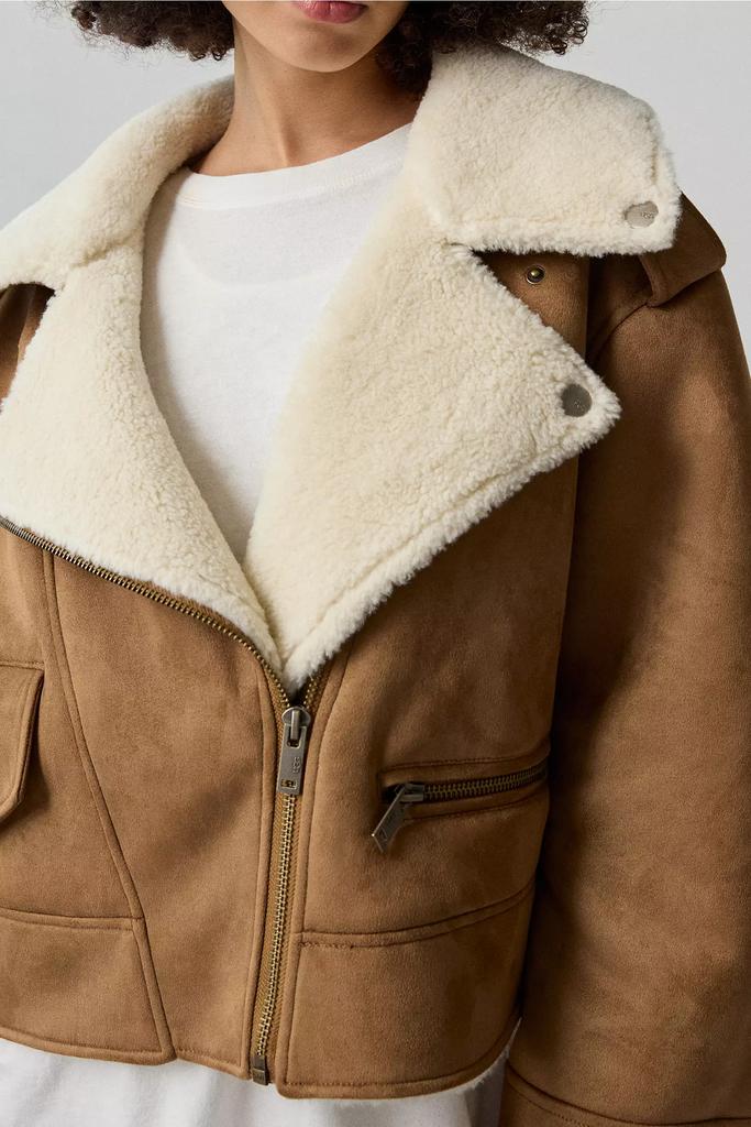 UGG UGG Finnian LuxeFluff Moto Jacket - Jackets - Free Shipping