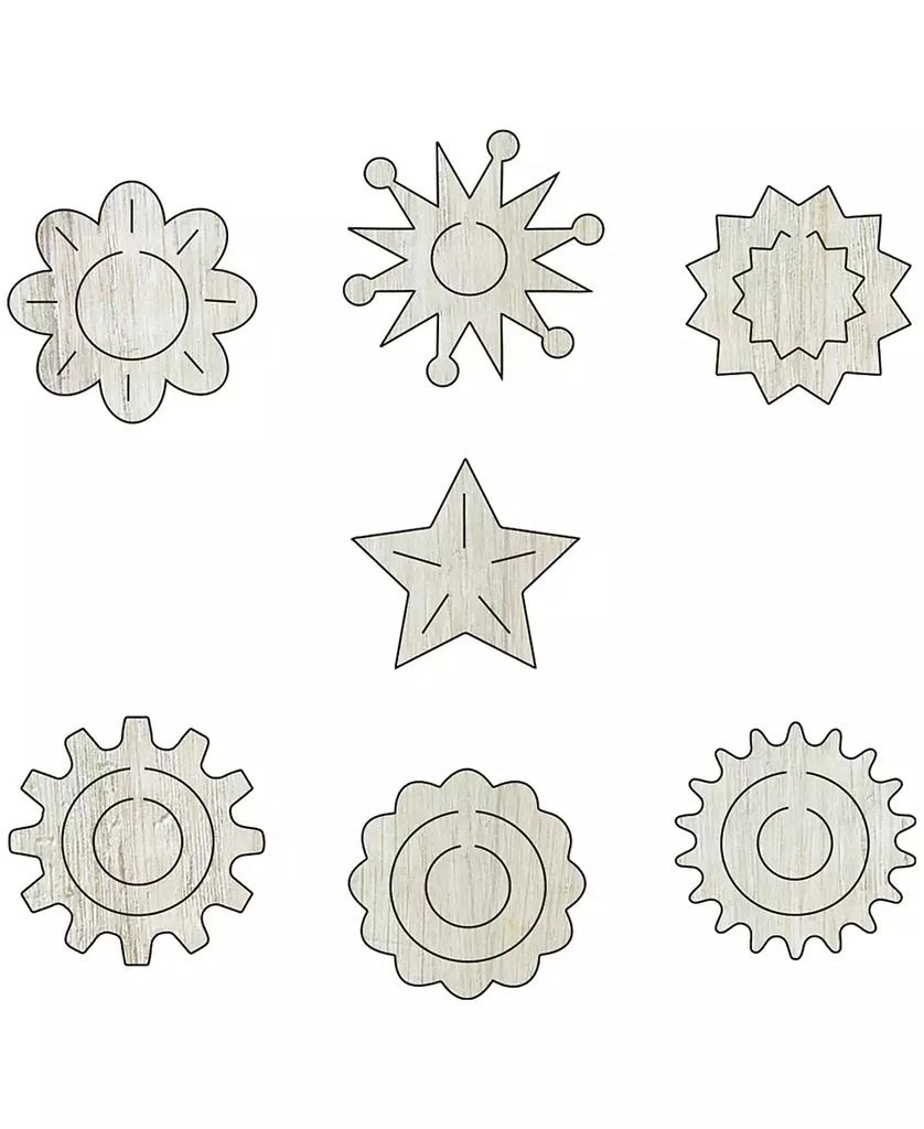 AreYouGame Wooden Jigsaw Puzzle Circles, 309 Pieces 7