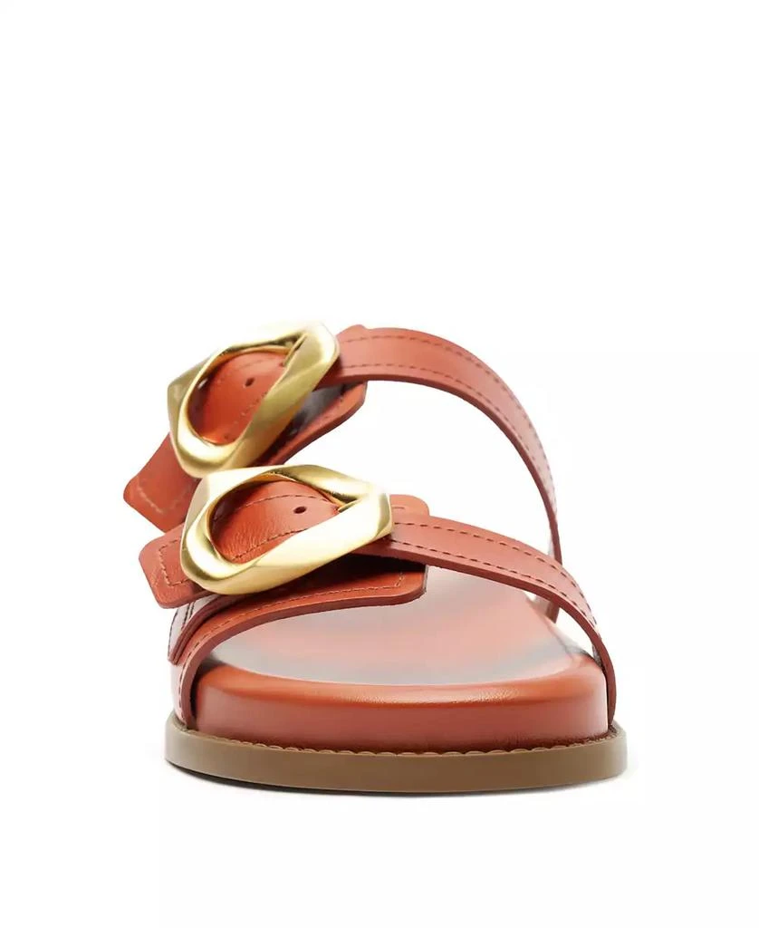 Schutz Women's Olga Sporty Round Toe Flat Sandals 8