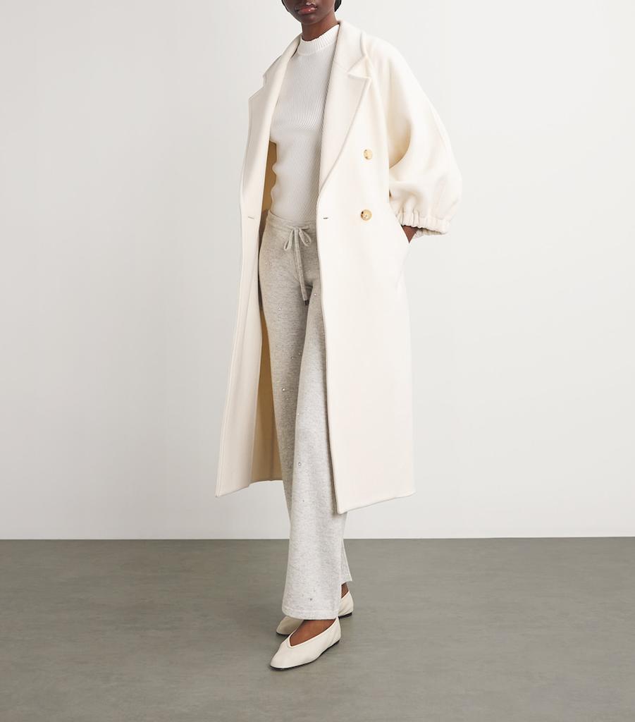 William Sharp Cashmere Crystal-Embellished Sweatpants