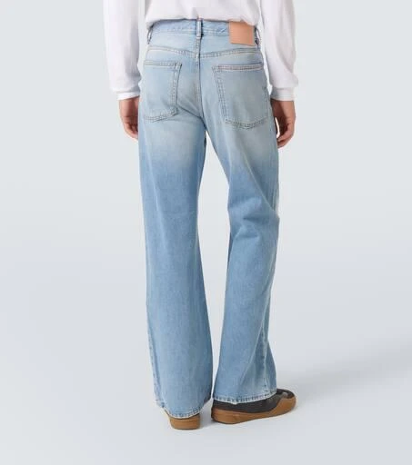 Acne Studios 2021M mid-rise wide-leg jeans 4