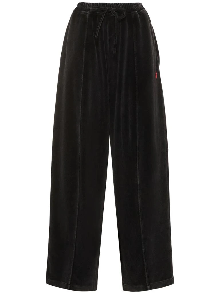 Alexander Wang Articulated Cotton Blend Sweatpants 1