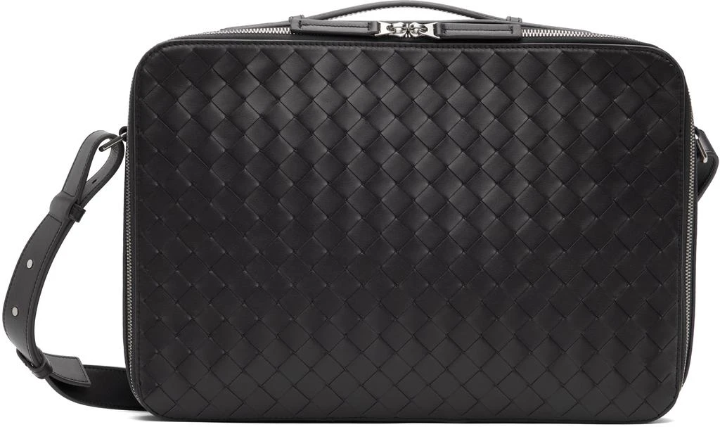 Bottega Veneta Gray Getaway Slim Briefcase 1