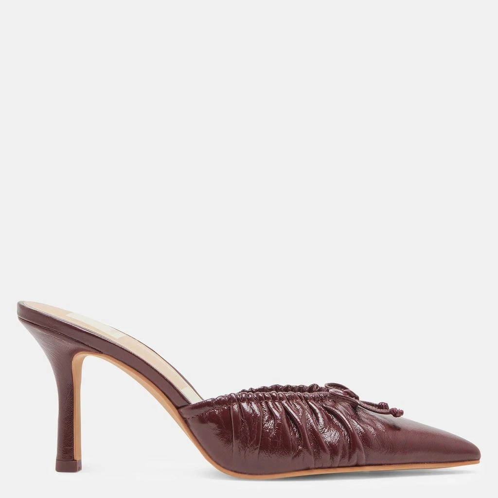 Dolce Vita Kairi Heels Cranberry Crinkle Patent 1