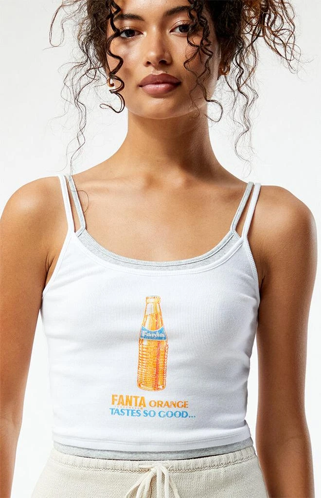Fanta x PacSun Double Layered Tank Top 2